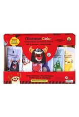 Abroli LLC Monster Color Washable Tempera, Set of 6 Colors