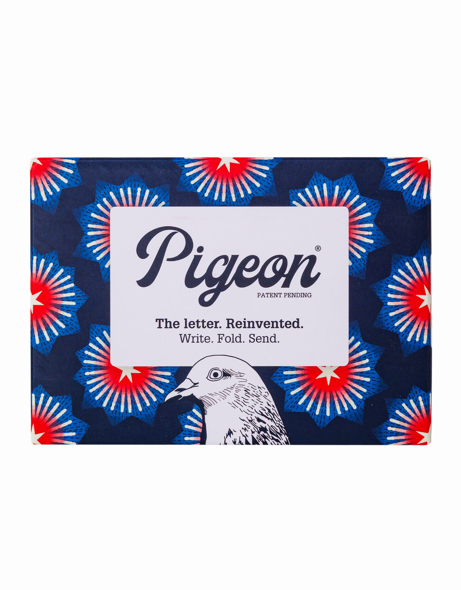 Pigeon Starbust Pigeon, Folding Letter Set - Pack of 6 Letters