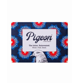 Pigeon Starbust Pigeon, Folding Letter Set - Pack of 6 Letters