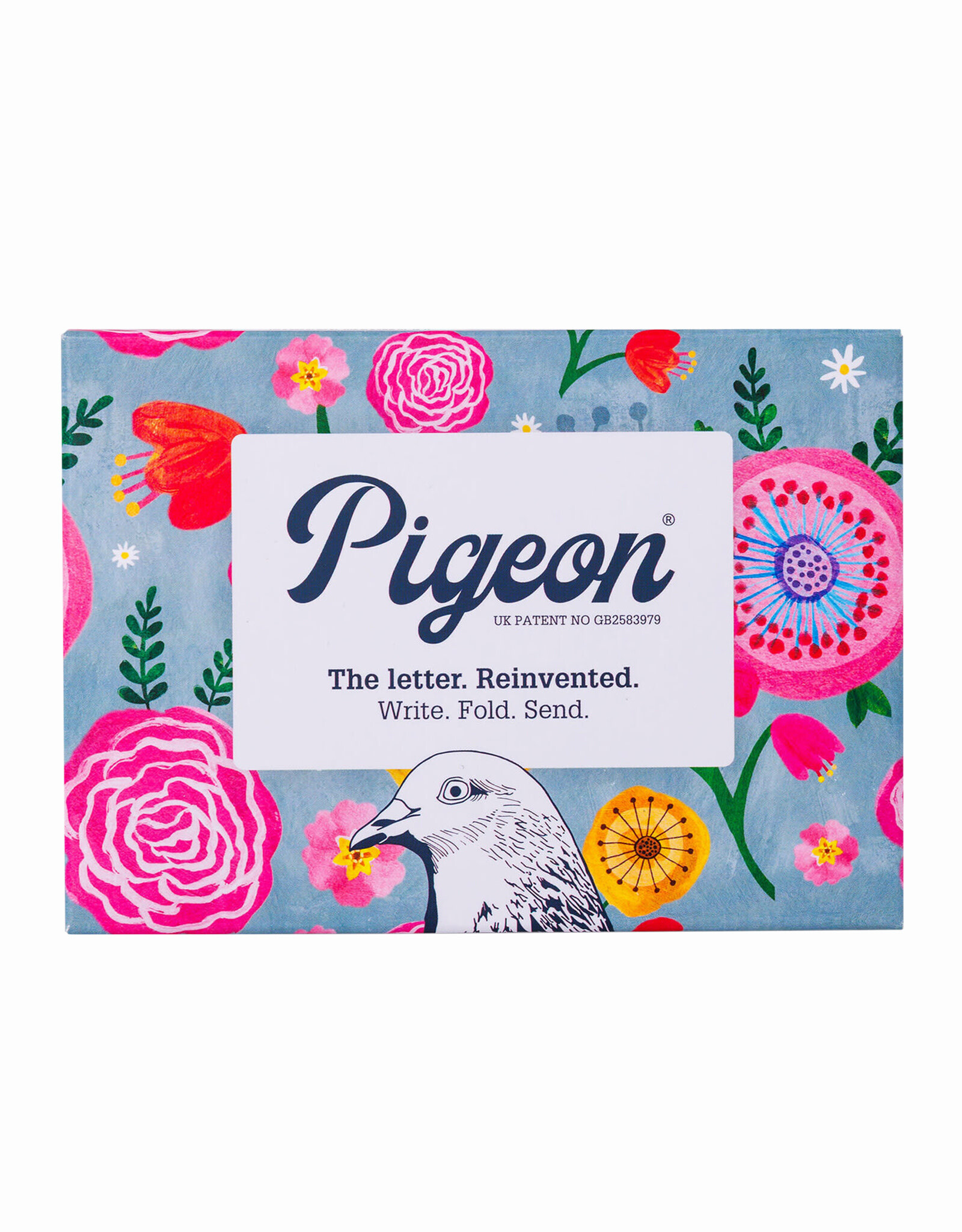 Pigeon Wildflower Pigeon, Folding Letter Set - Pack of 6 Letters