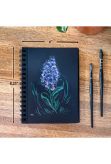 W.A. Portman WA Portman Black Paper Sketchbook 2-Pack A5 (6" x 8.25") – 60 Pages (30 Sheets) 140 GSM Acid-Free Black Sketchbook for Drawing
