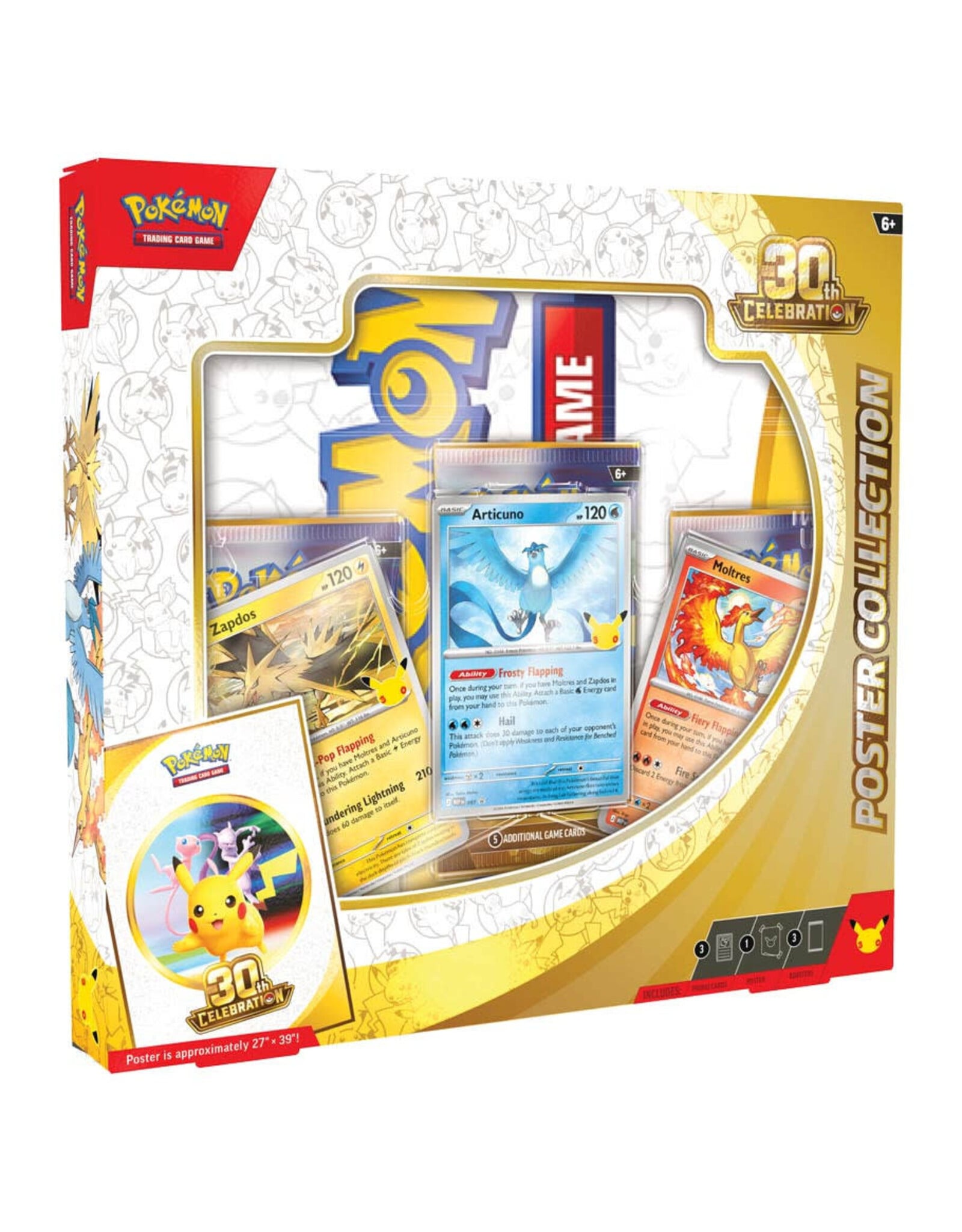Pokémon Pokémon TCG: 30th Celebration: Poster Collection (9/16/2026)