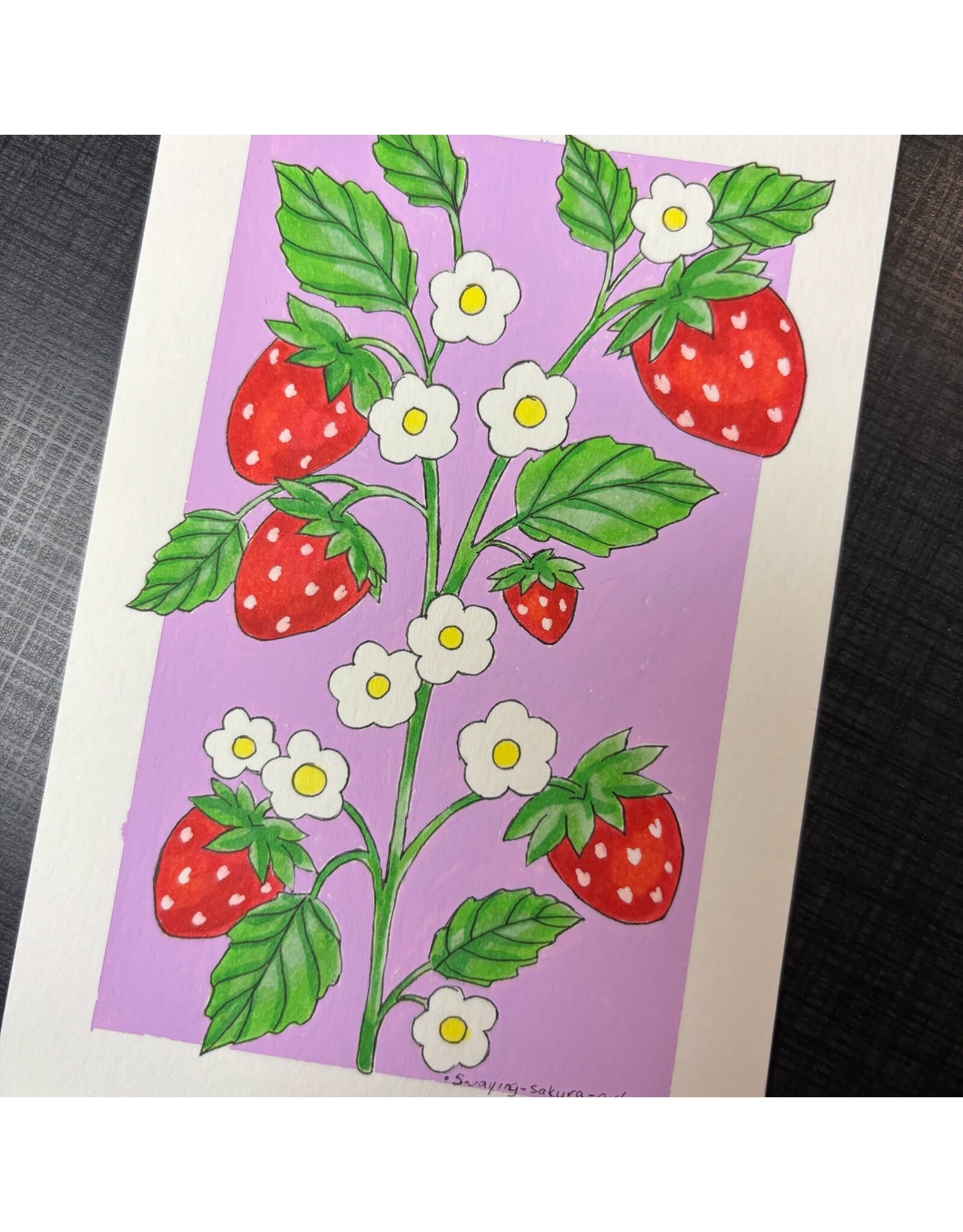 Strawberry Postcards Saturday August 15 2:00 - 4:00