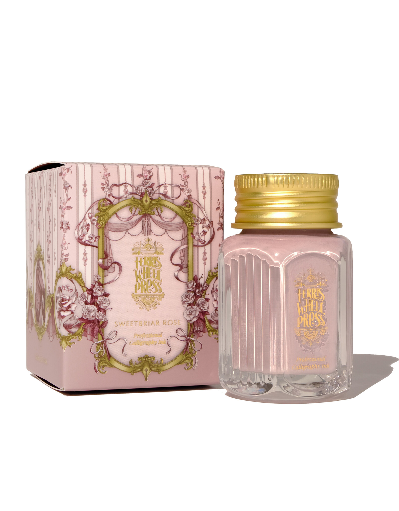 Ferris Wheel Press FWP Calligraphy Ink, Sweetbriar Rose 28ml, Last Batch