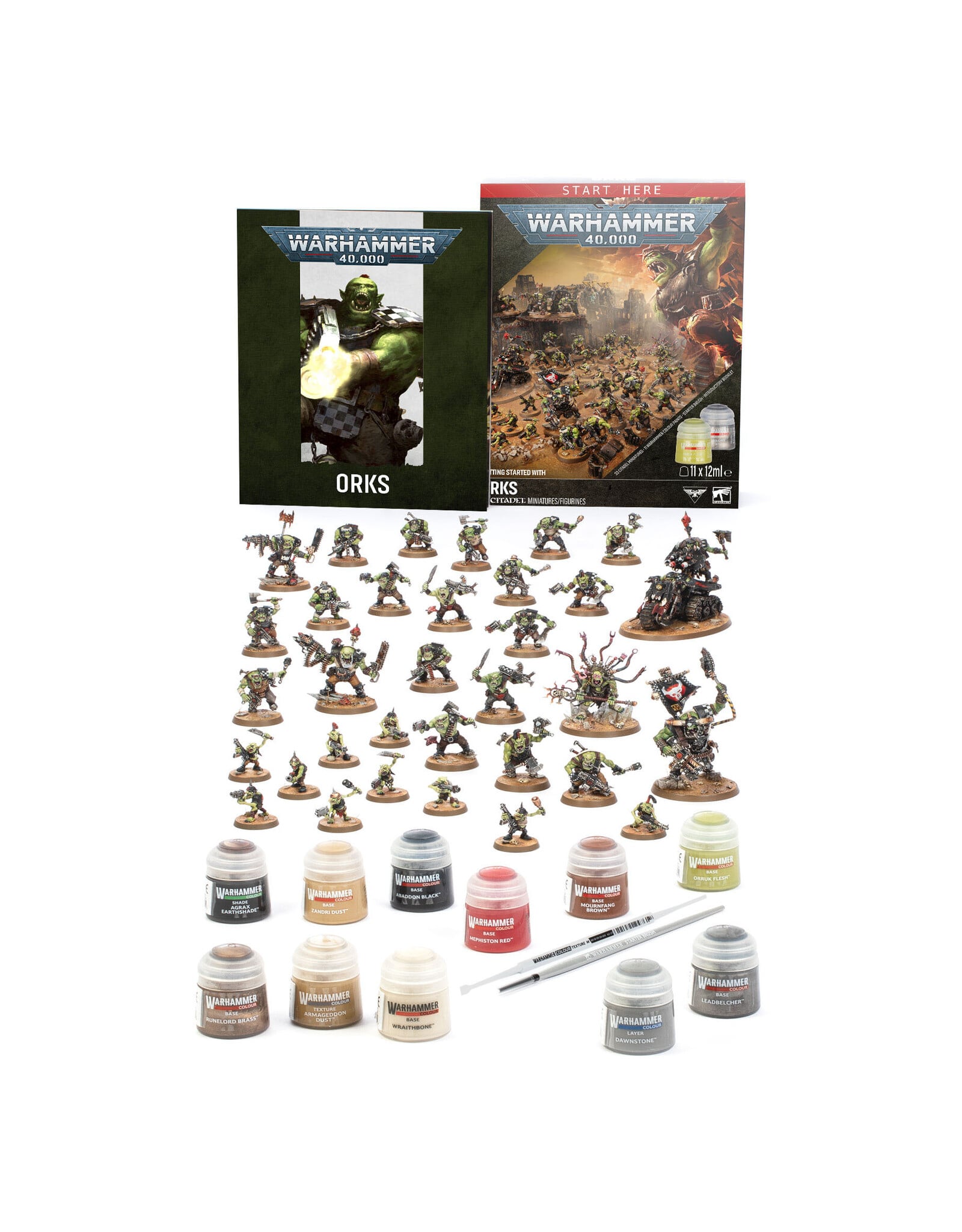 Games Workshop Warhammer 40,000 Getting Started With Orks PRE ORDER ARRIVES 7.25.2026