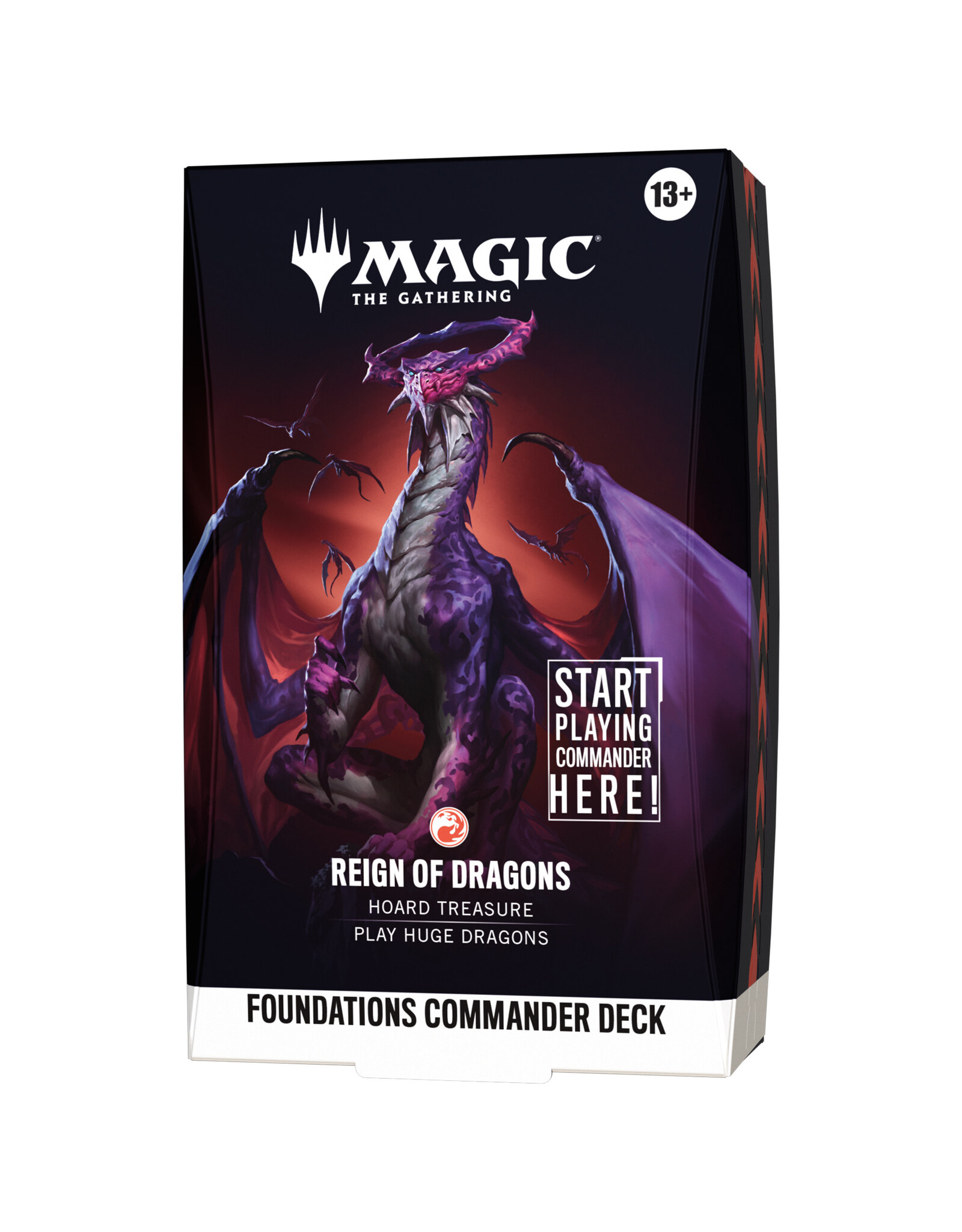 Magic The Gathering Foundations Commander Deck: Reign of Dragons