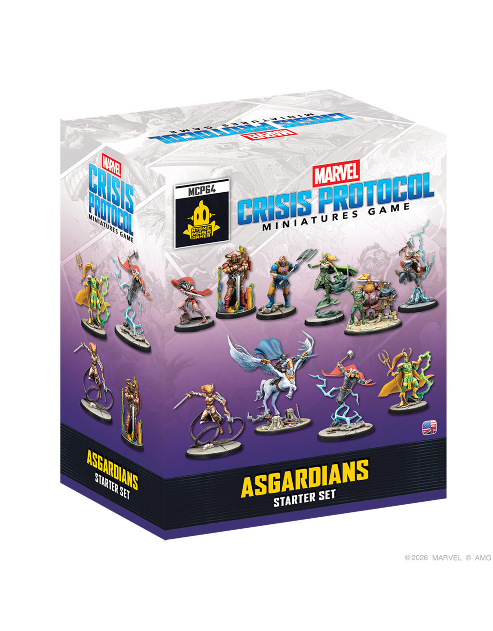 Marvel Crisis Protocol Marvel Crisis Protocol Asgardians Starter Set
