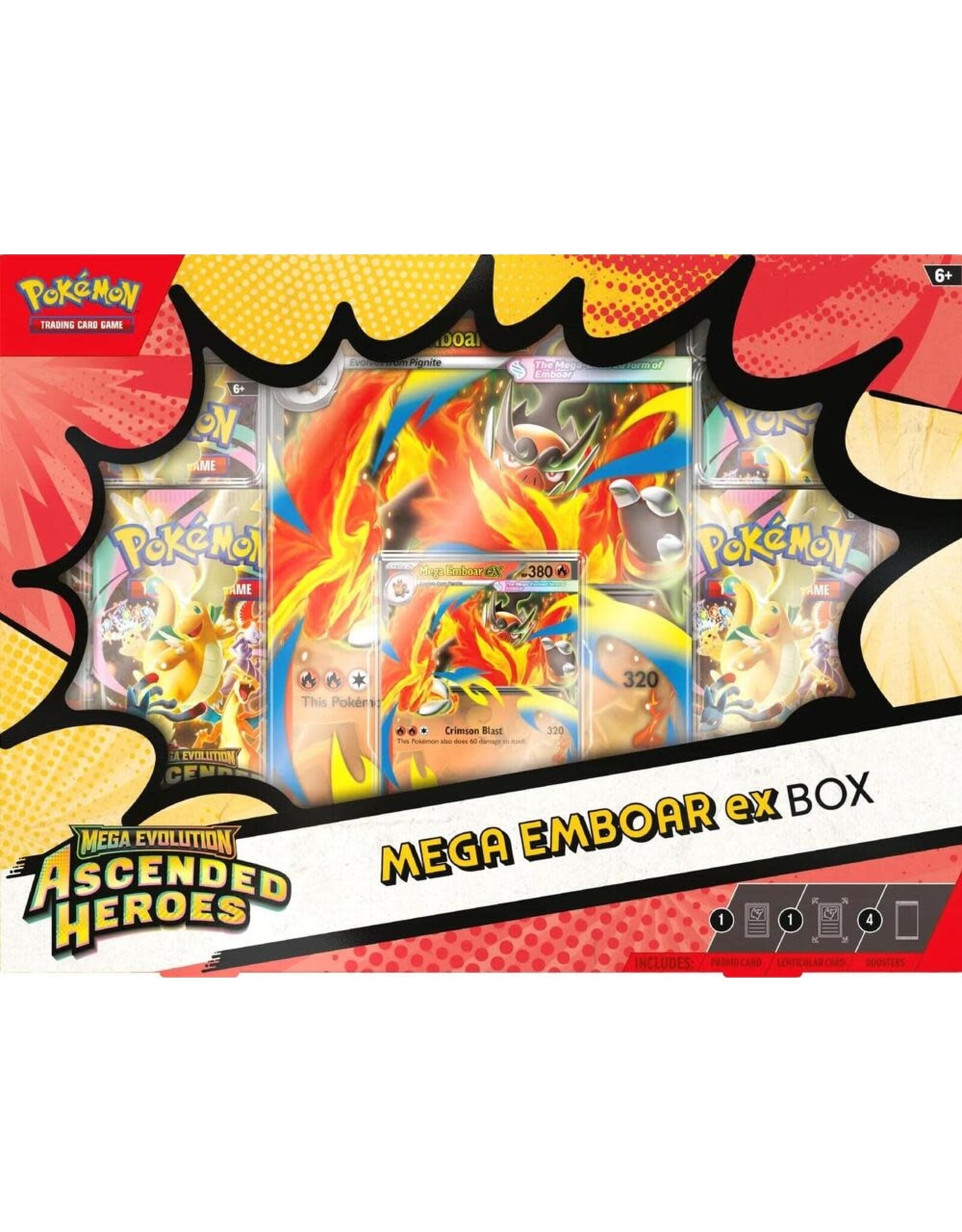Pokémon Pokémon TCG: Mega Evolution 2.5: Ascended Heroes: Emboar
