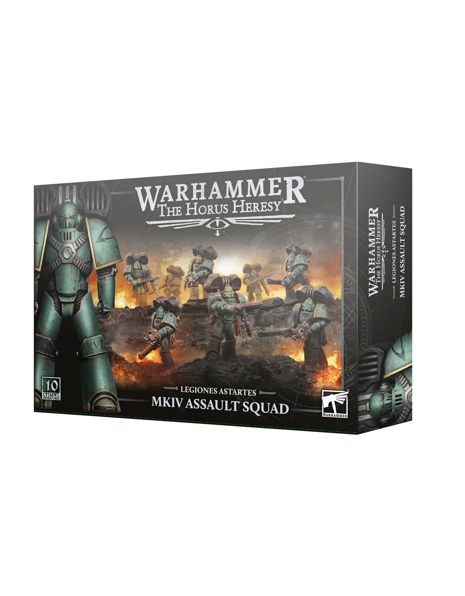 Games Workshop Legiones Astartes MKIV Assault Squad PRE ORDER ARRIVES 8.8.2026