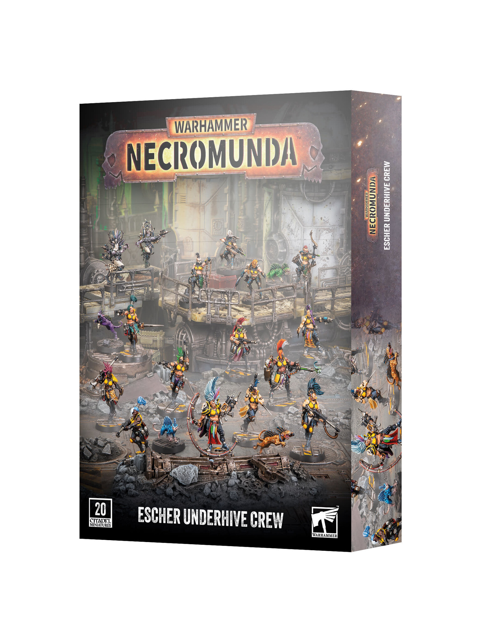 Games Workshop Necromunda Escher Underhive Crew PRE ORDER ARRIVES 8.15.2026