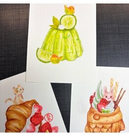 Watercolor Food Saturday August 22 2:00 - 4:00
