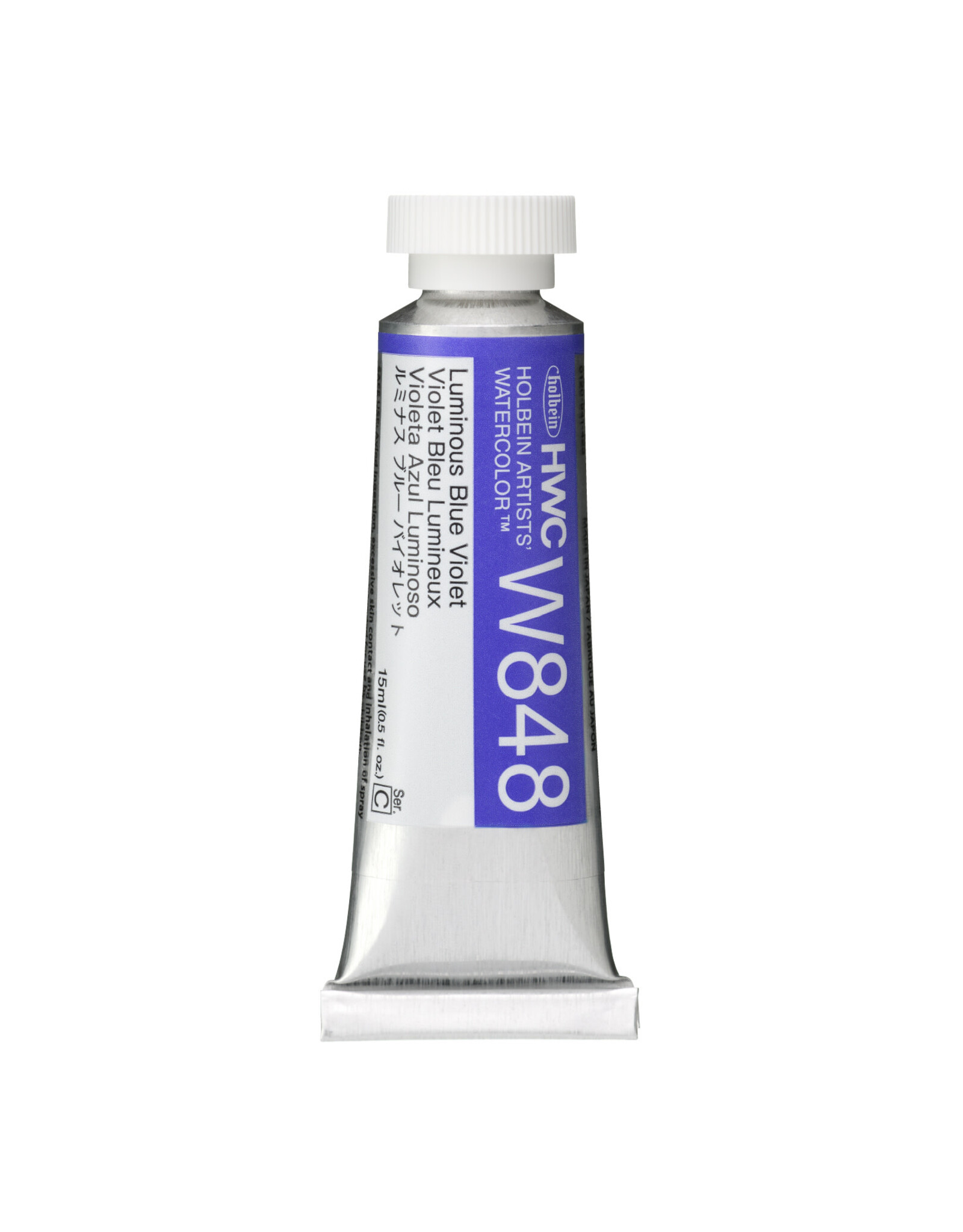 HOLBEIN Holbein Artist’s Watercolor, Luminous Blue Violet 15ml