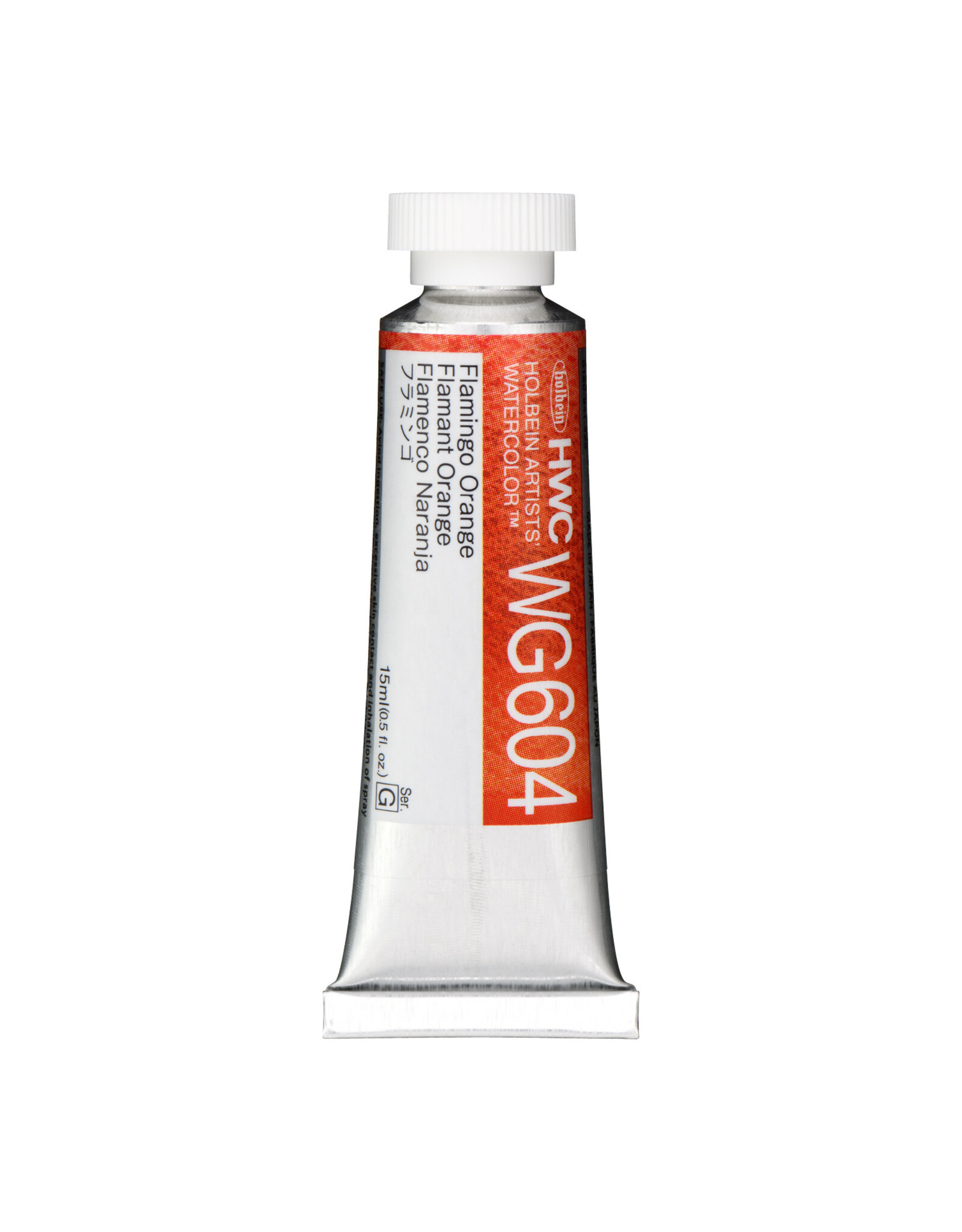 HOLBEIN Holbein Artist’s Watercolor, Flamingo Orange 15ml