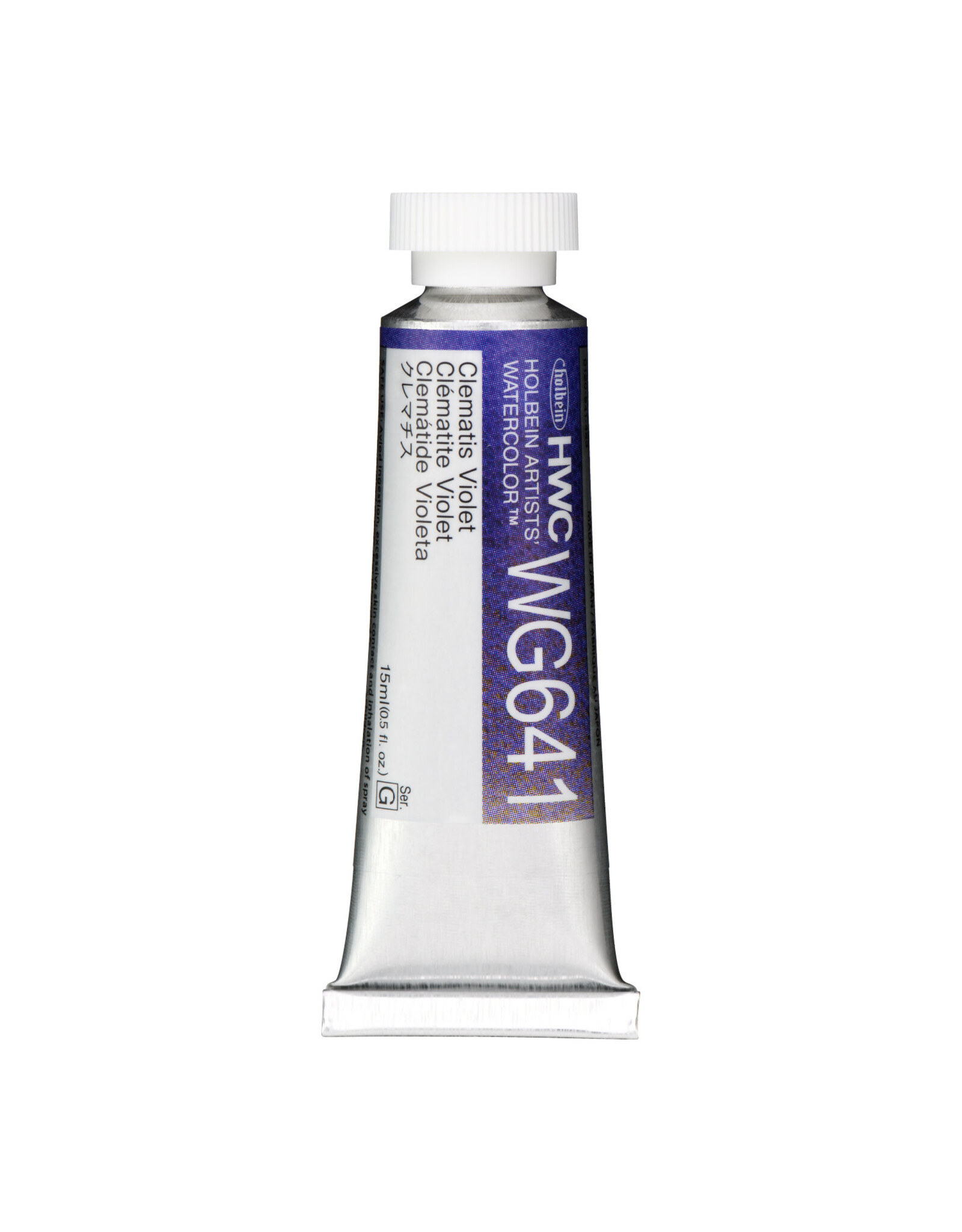 HOLBEIN Holbein Artist’s Watercolor, Clematis Violet  15ml