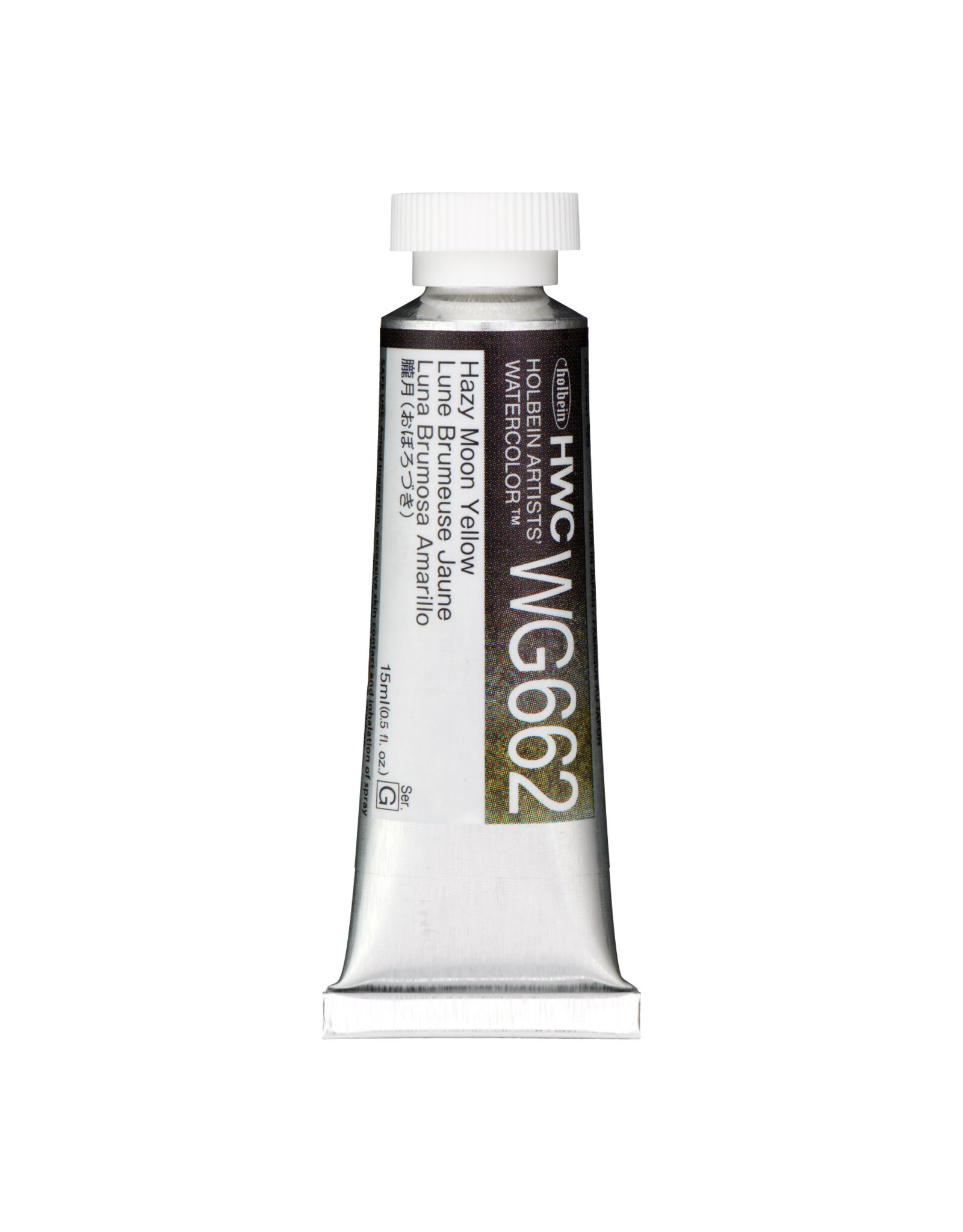 HOLBEIN Holbein Artist’s Watercolor, Hazy Moon Yellow  15ml