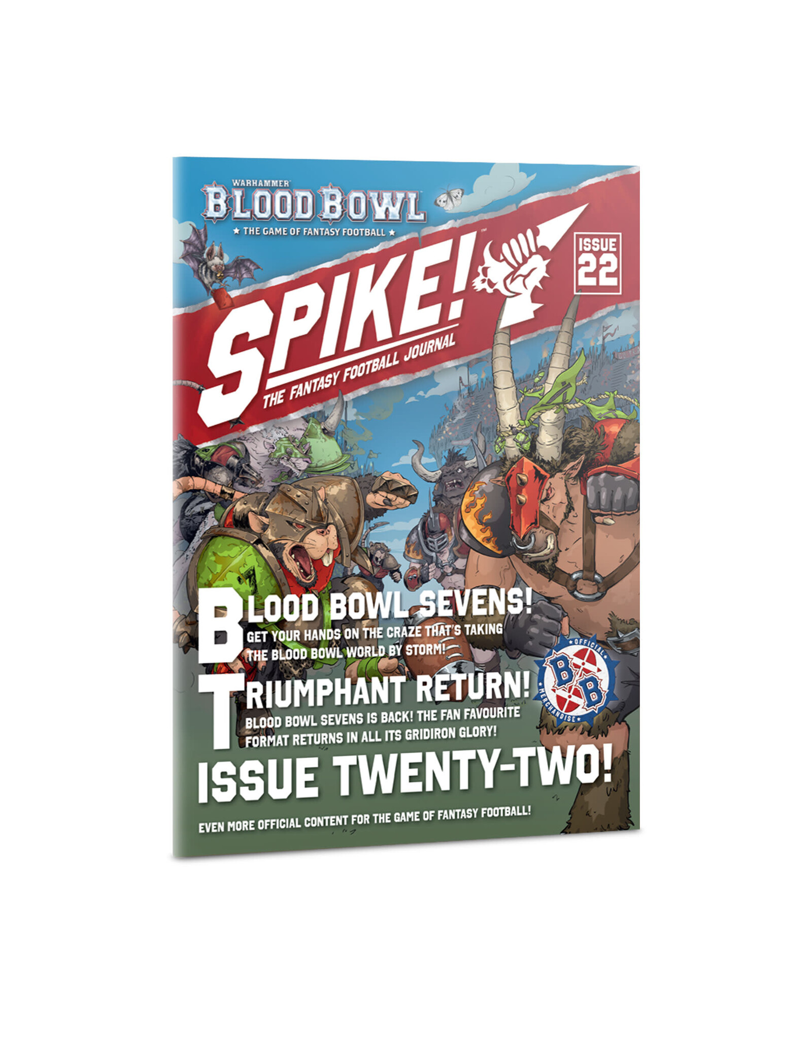 Games Workshop Blood Bowl Spike! Issue 22 PRE ORDER ARRIVES 8.22.2026