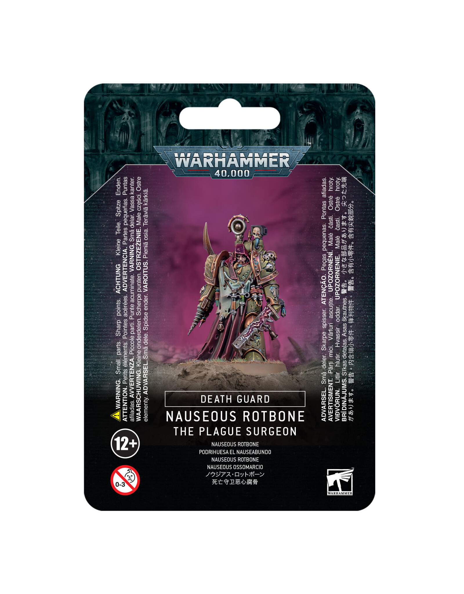 Games Workshop Death Guard Nauseous Rotbone, the Plague Surgeon
