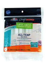 ELMERS Elmer's CraftBond® Less Mess 4in. All-Temp Glue Sticks 24ct.