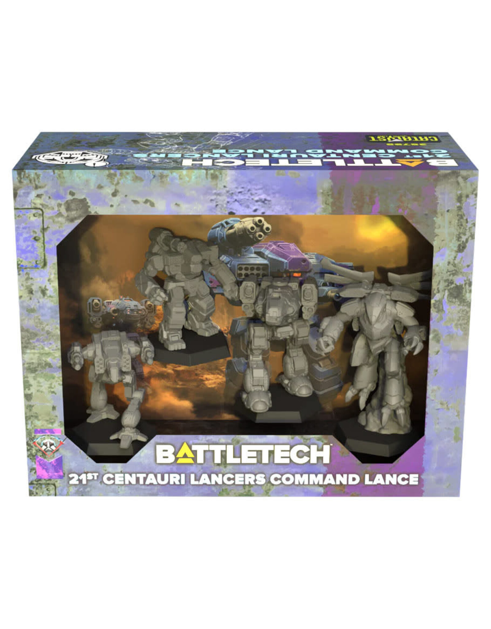 Battletech BattleTech Mercenaries Force Pack: 21st Centauri Lancers Command Lance