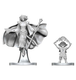 WIZKIDS D&D: Nolzur's Marvelous Miniatures: Gnome Warlock & Aasimar Wizard