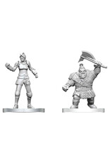 WIZKIDS D&D Nolzur's Marvelous Miniatures Cultist of Bane & Dwarf Zhentilar Soldier