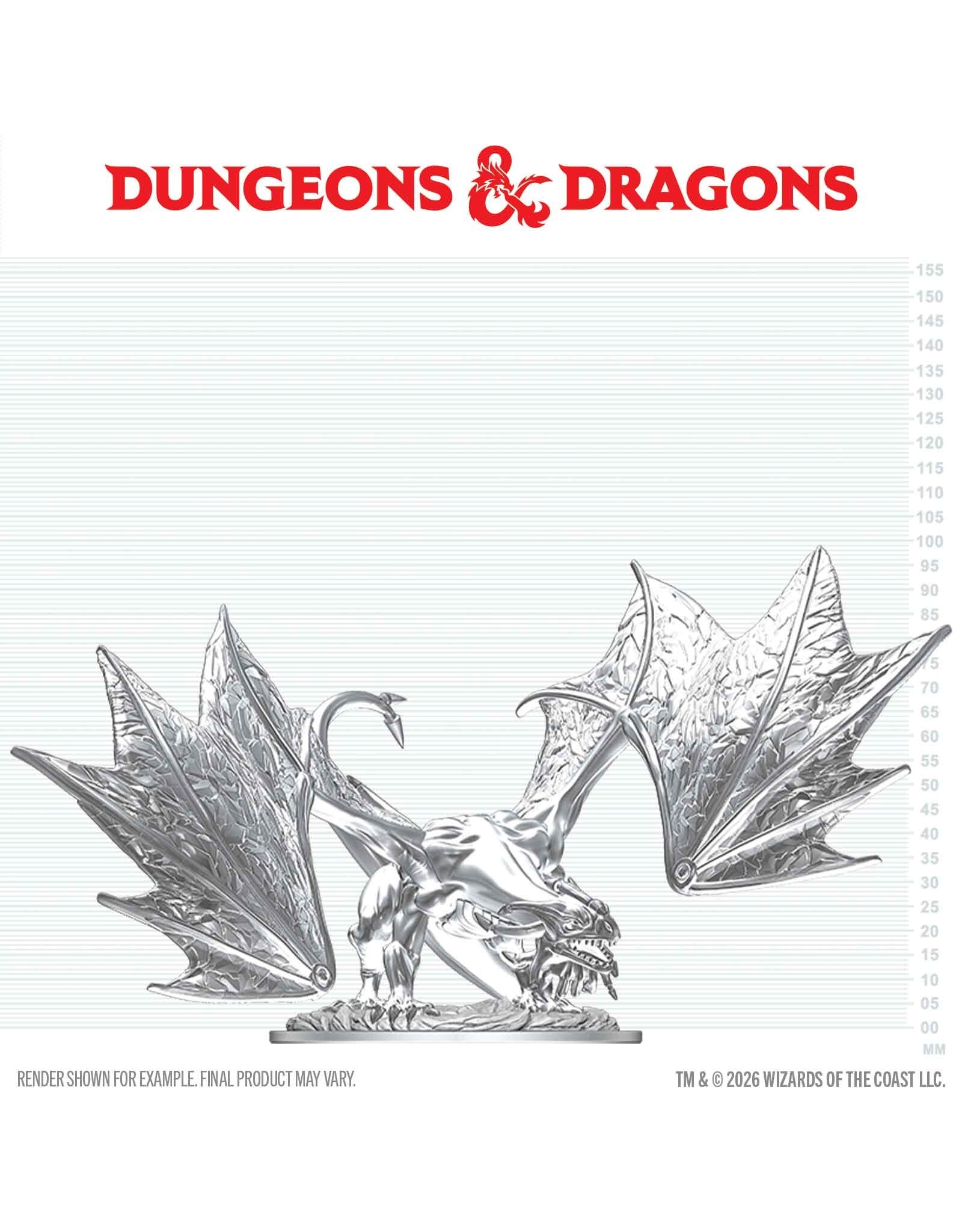 WIZKIDS D&D Nolzur's Marvelous Miniatures Young Sapphire Dragon COMING SOON