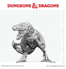 WIZKIDS D&D Nolzur's Marvelous Miniatures Tyrannosaurs Zombie  COMING SOON