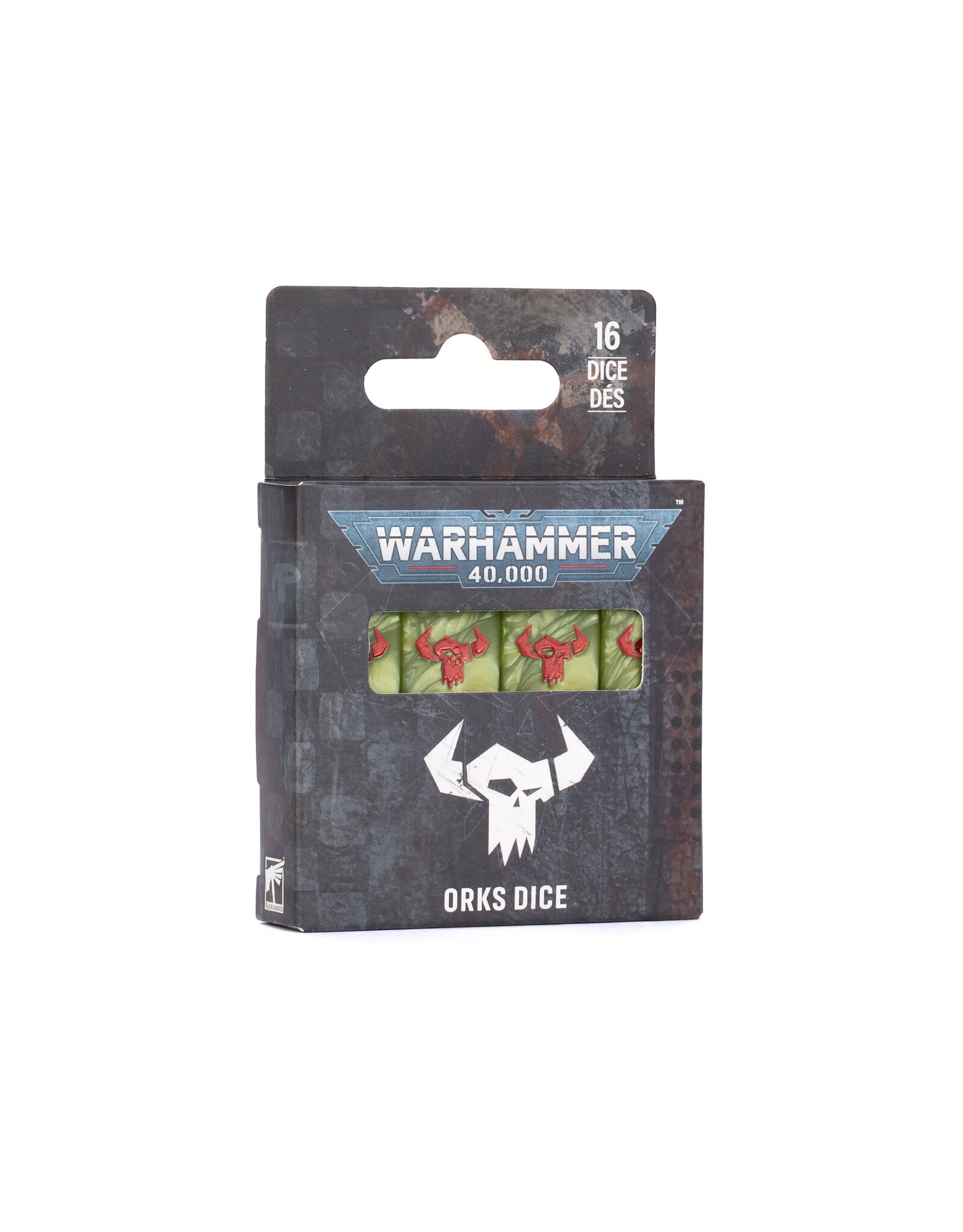 Games Workshop Warhammer 40000 Orks Dice PRE ORDER ARRIVES 09.05.26