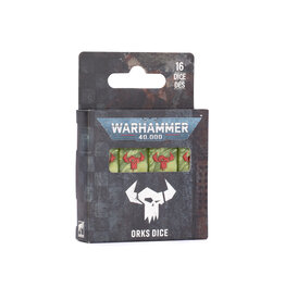 Games Workshop Warhammer 40000 Orks Dice PRE ORDER ARRIVES 09.05.26