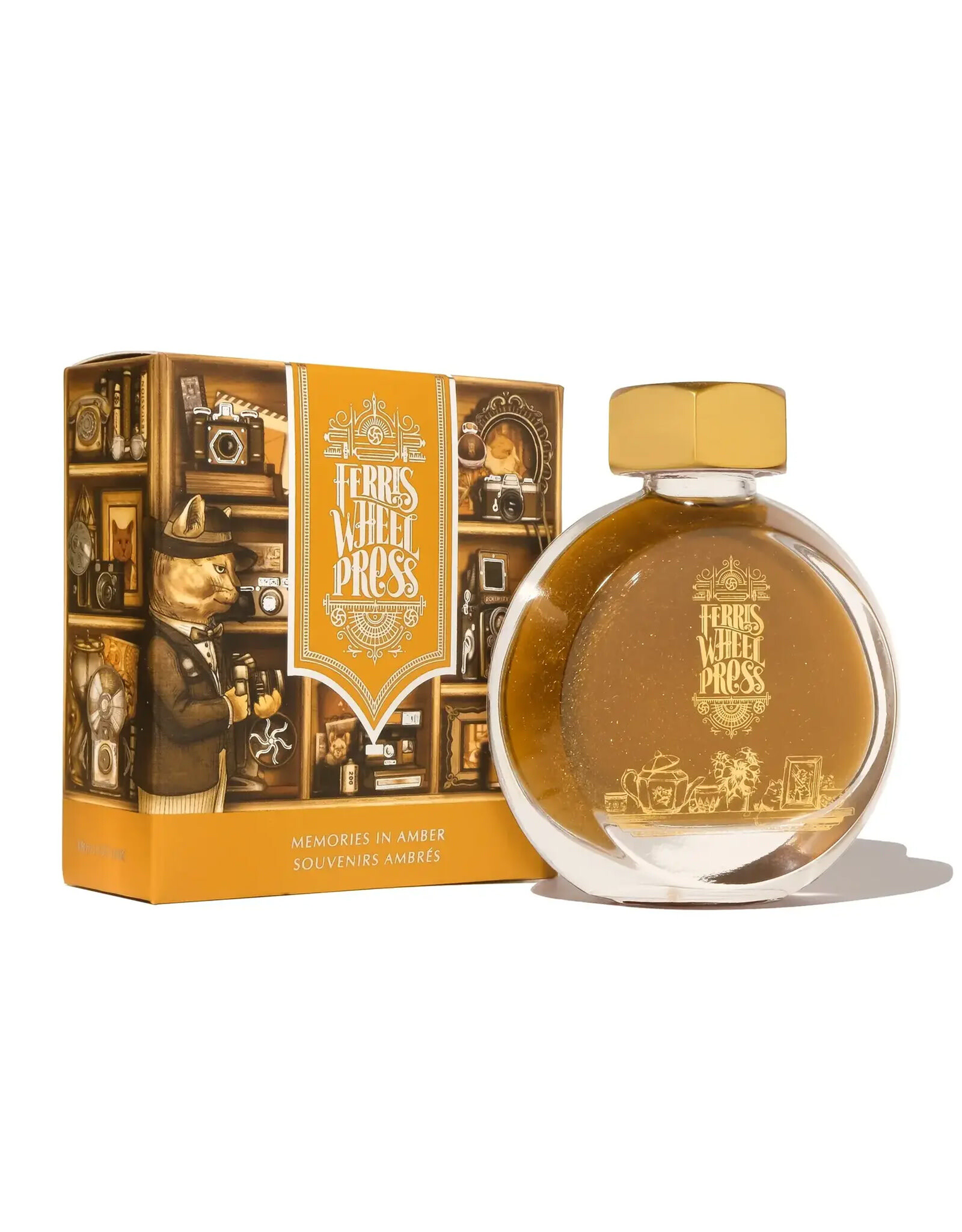 Ferris Wheel Press FWP Everyday Inks, Memories in Amber 38ml