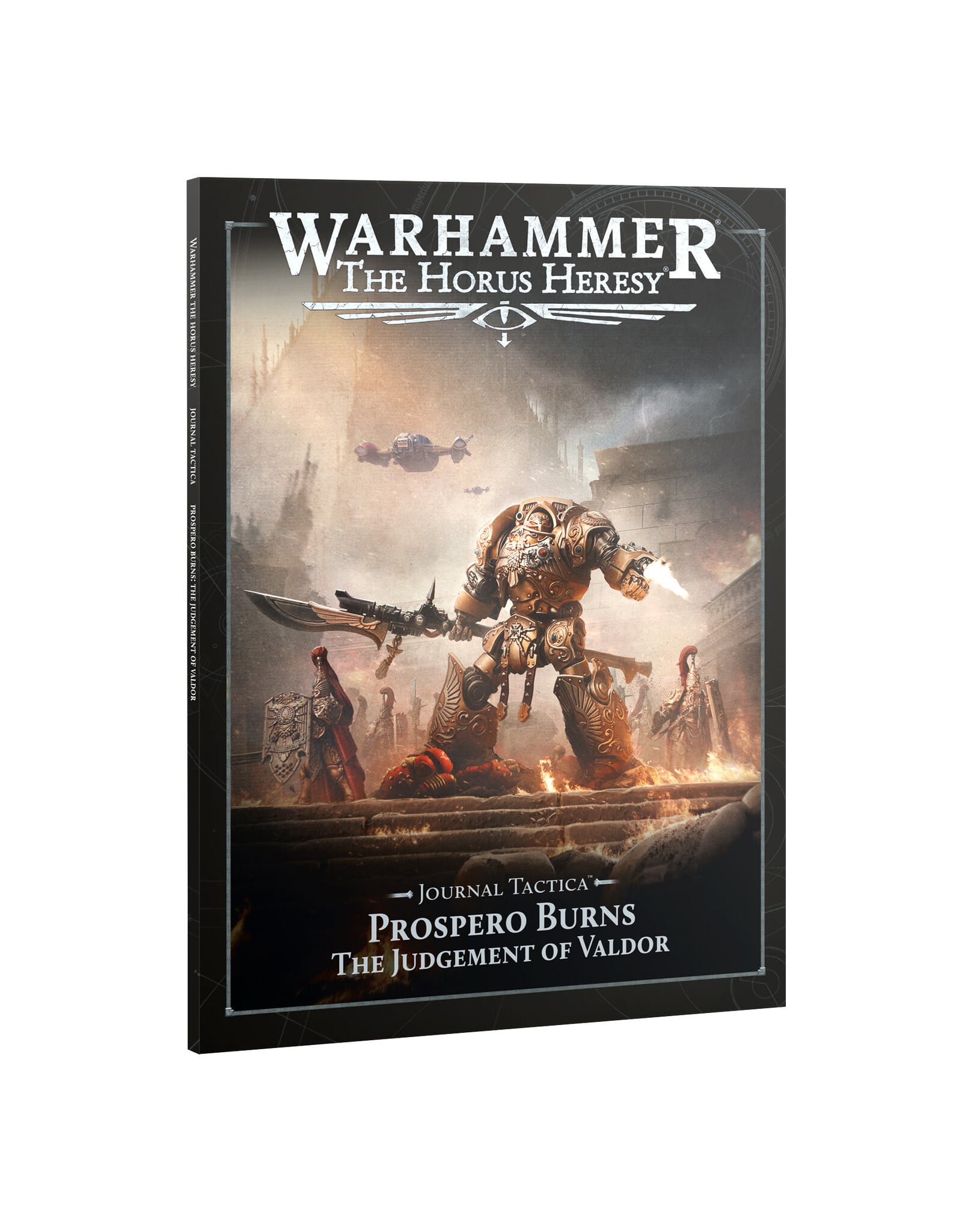 Games Workshop Journal Tactica Prospero Burns: Judgement Of Valdor PRE ORDER ARRIVES 9.12.2026