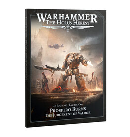 Games Workshop Journal Tactica Prospero Burns: Judgement Of Valdor PRE ORDER ARRIVES 9.12.2026