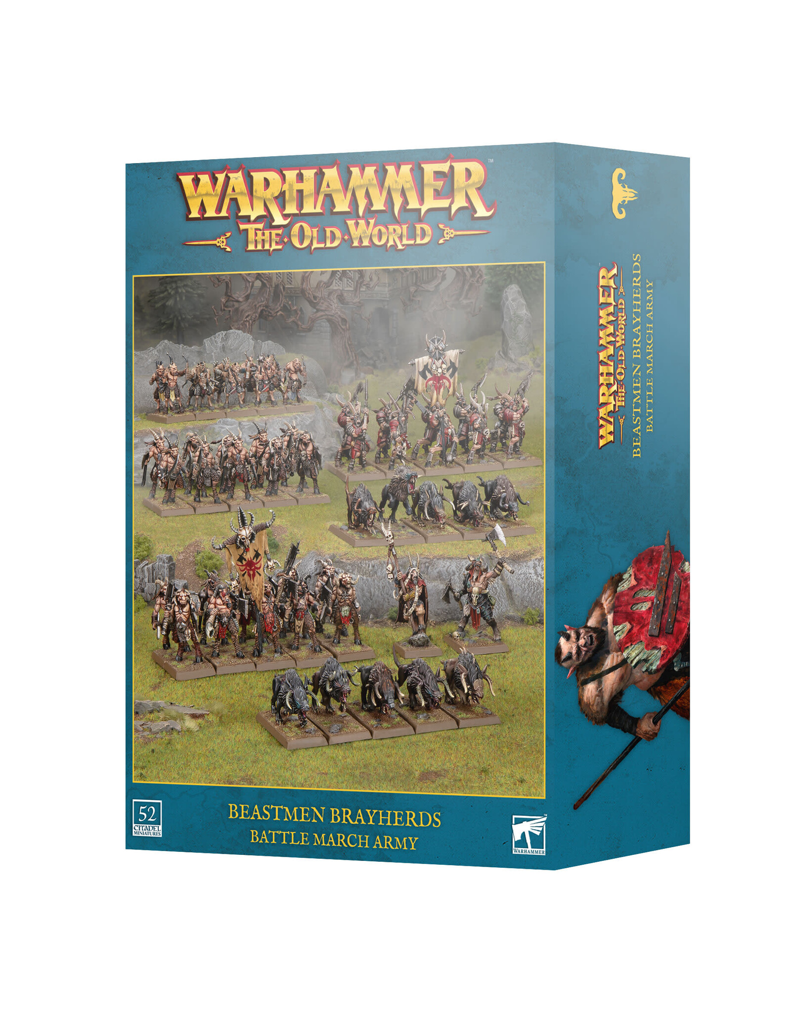 Games Workshop Beastmen Brayherds Battle March Army PRE ORDER ARRIVES 9.12.2026
