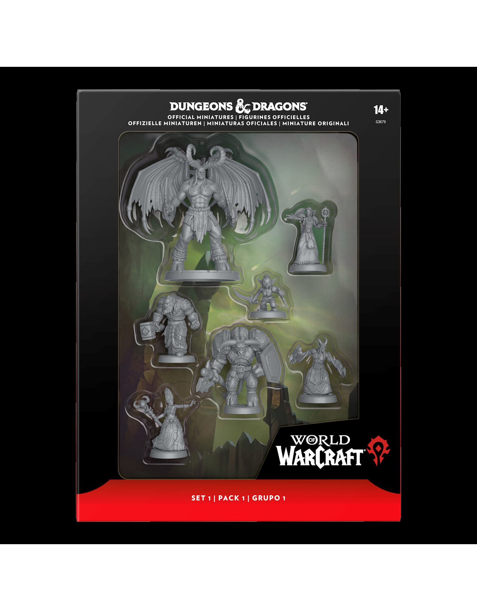 Dungeon & Dragons D & D Miniatures World of Warcraft Horde Pack COMING SOON
