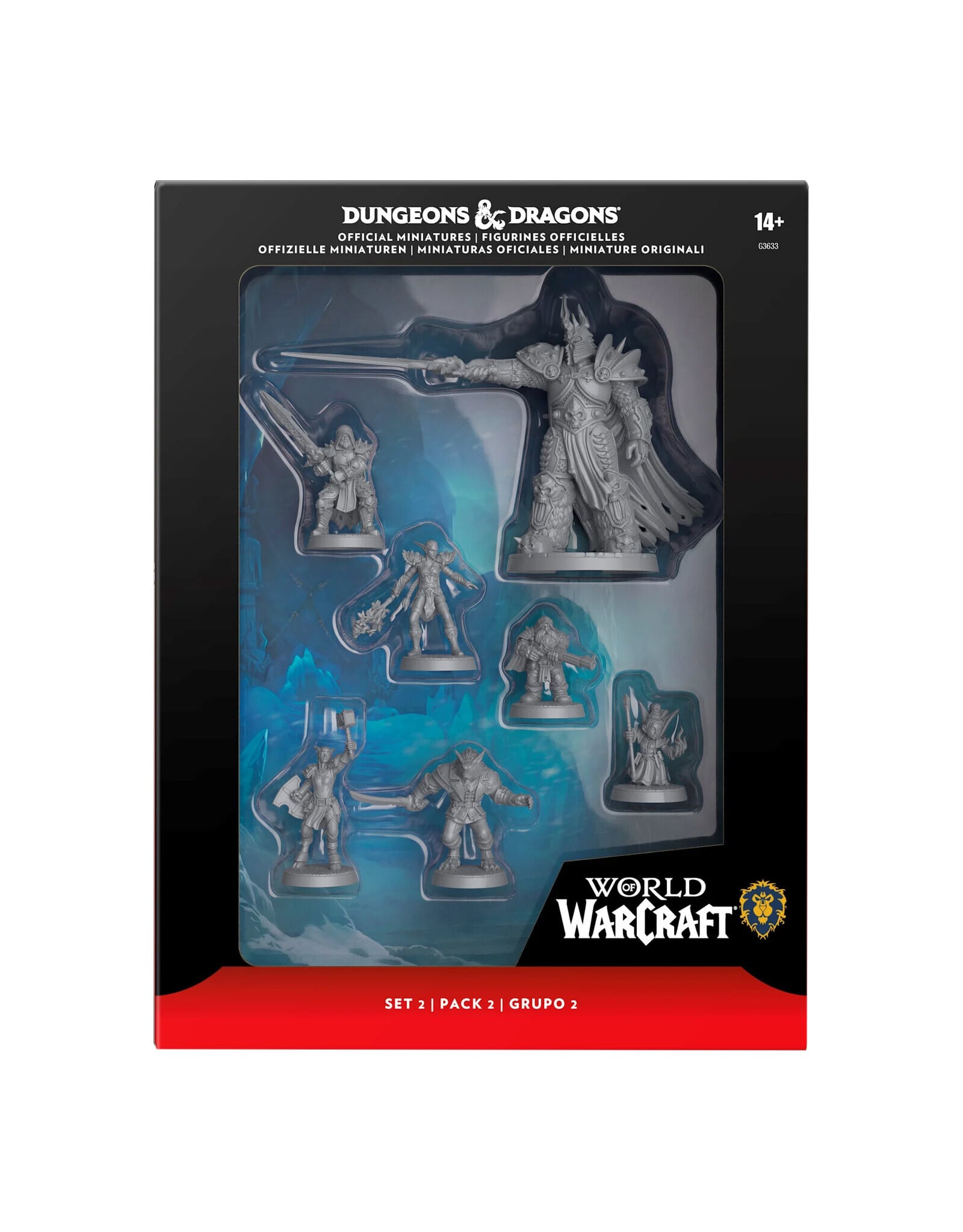 Dungeon & Dragons D & D Miniatures World of Warcraft Alliance Pack COMING SOON