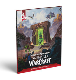 Dungeon & Dragons D & D   World of Warcraft  DM Screen COMING SOON
