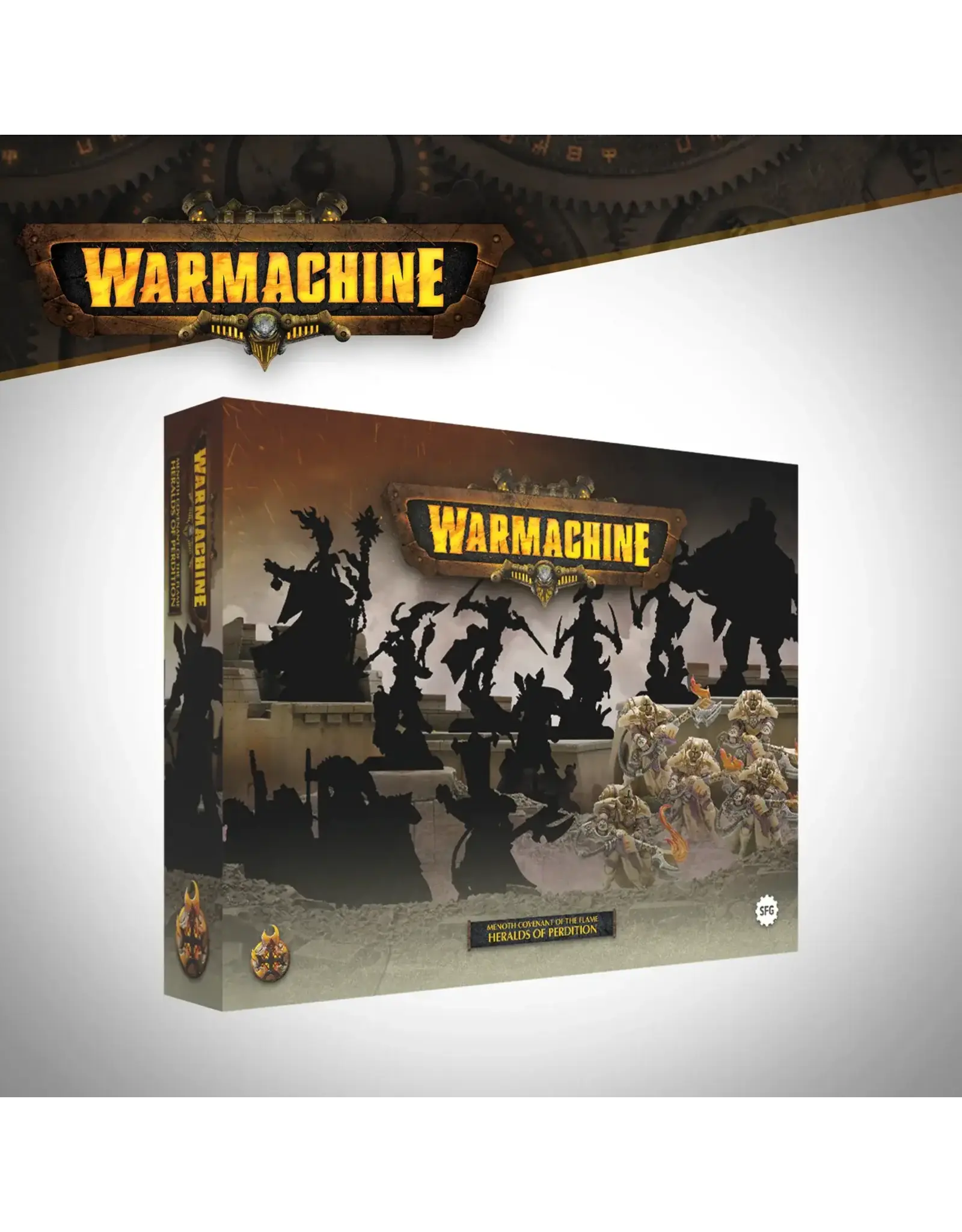 Warmachine Warmachine: Protectorate of Menoth Covenant of the Flame - Heralds of Perdition PRE ORDER ARRIVES 1.19.2027