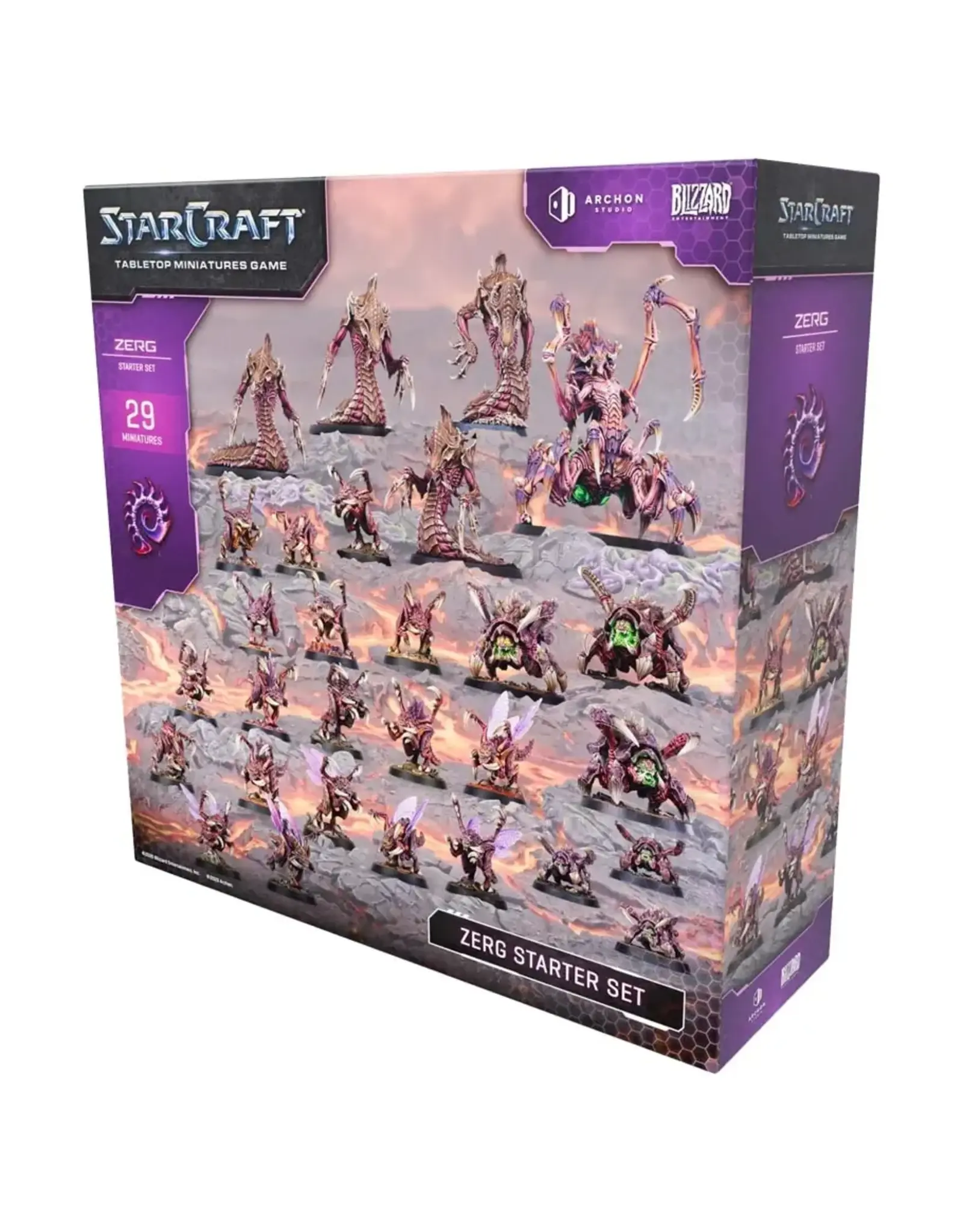 StarCraft The Miniatures Game: Zerg: Starter Set PRE ORDER ARRIVES 10.06.2026