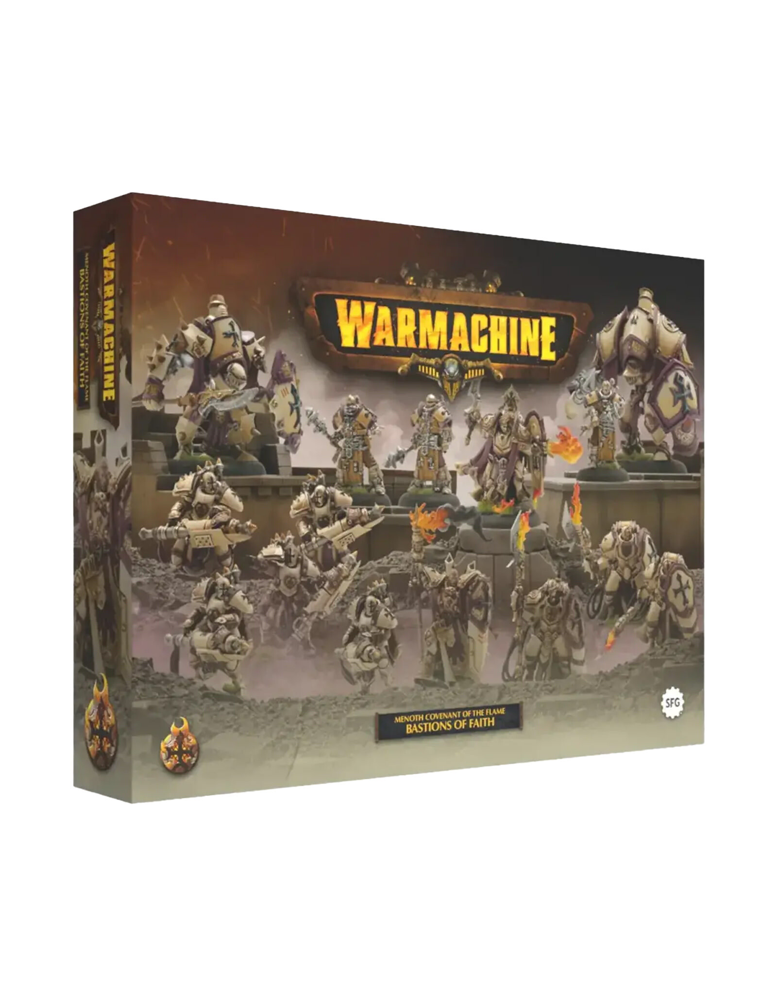 Warmachine Warmachine: Protectorate of Menoth Covenant of the Flame - Bastions of Faith   PRE ORDER ARRIVES  11.24.2026