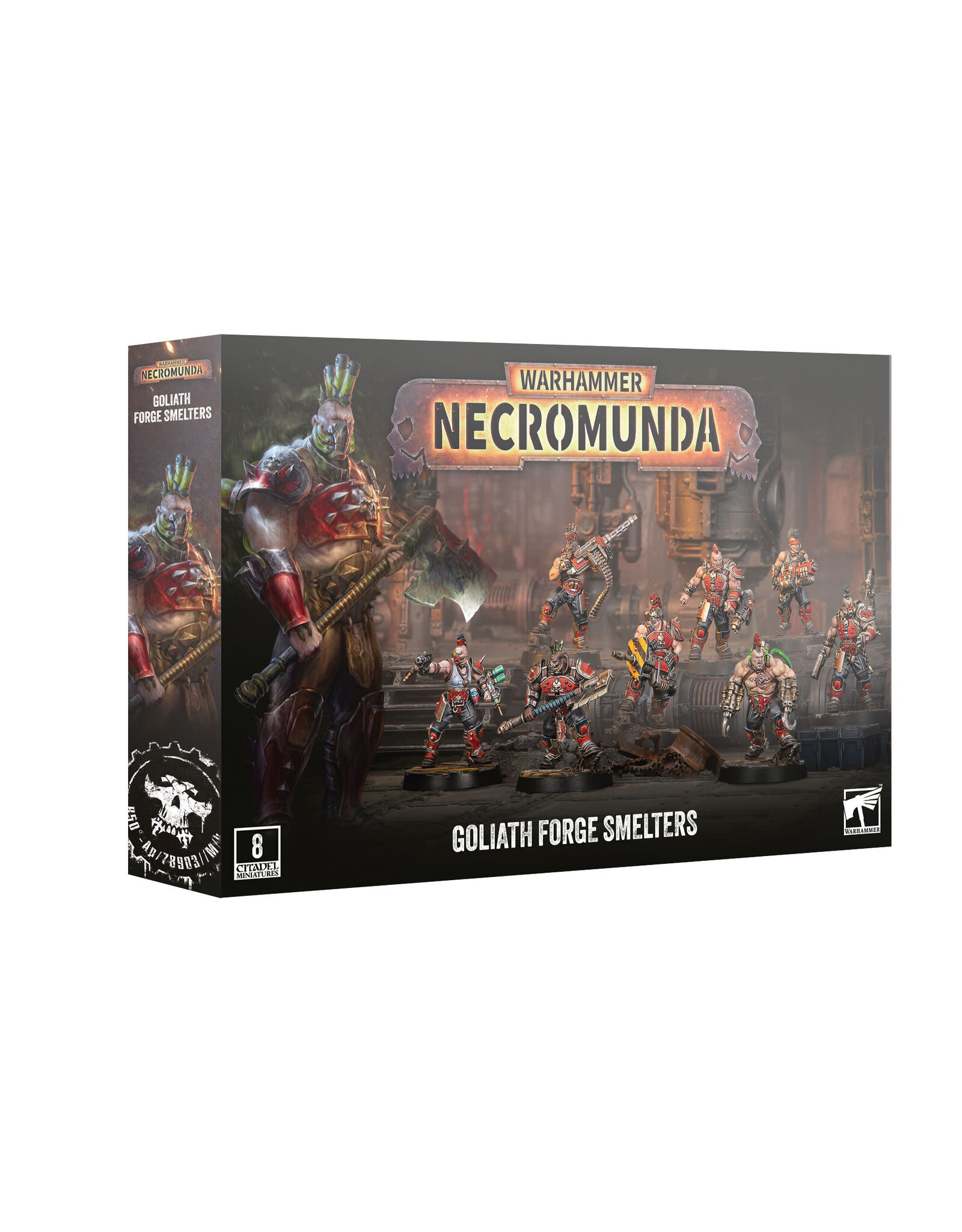 Games Workshop Necromunda Goliath Forge Smelters PRE ORDER ARRIVES 9.19.2026