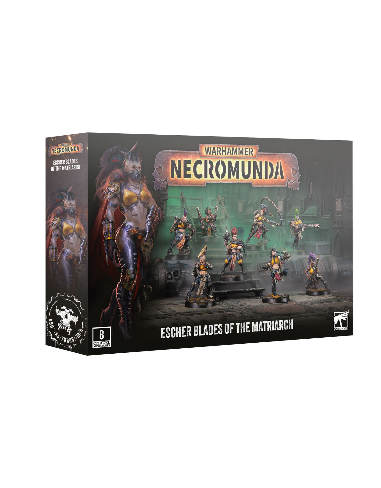 Games Workshop Necromunda Escher Blades Of The Matriarch PRE ORDER ARRIVES 9.19.2026