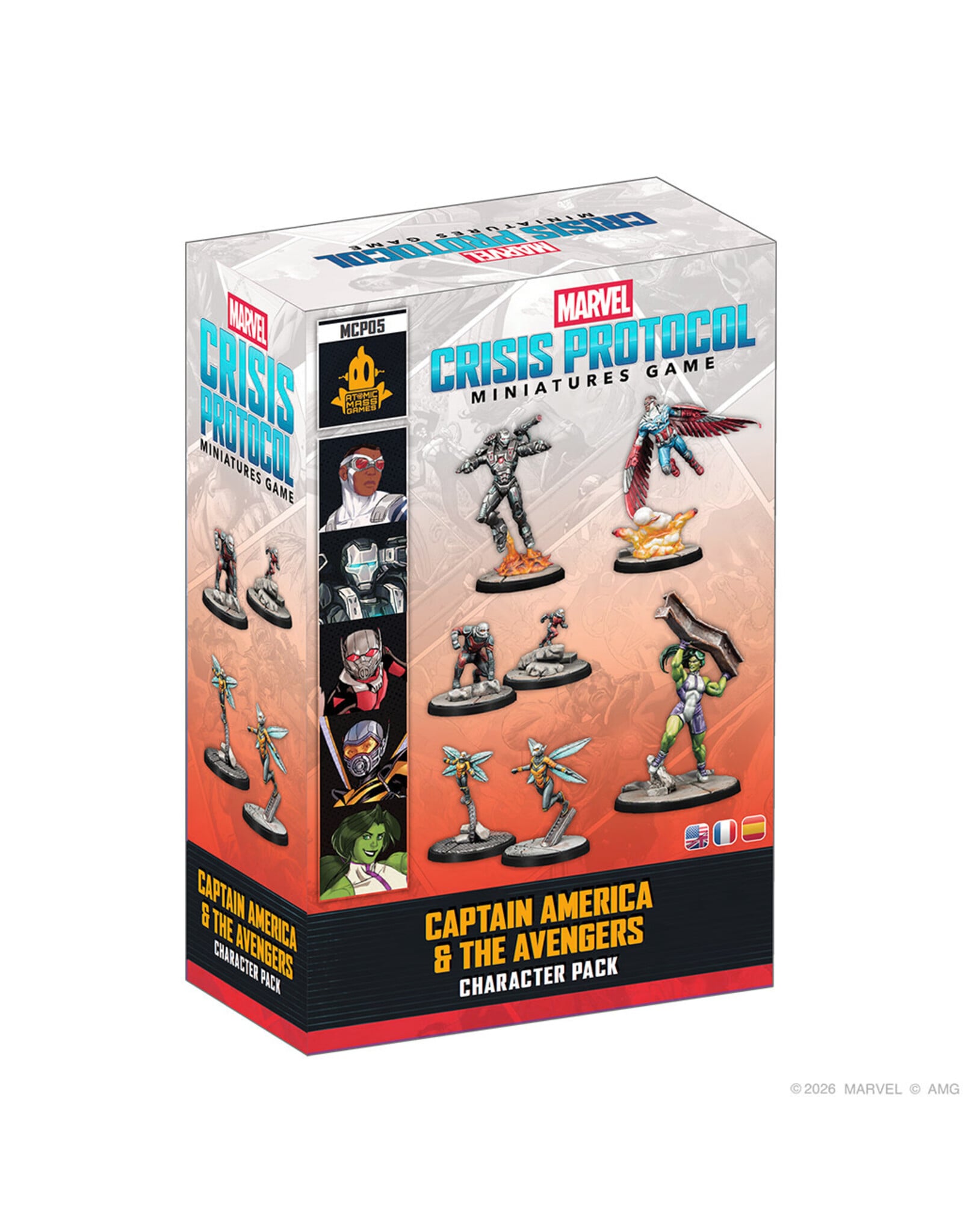 Marvel Crisis Protocol Marvel Crisis Protocol Captain America & The Avengers ARRIVES 10.23.2026