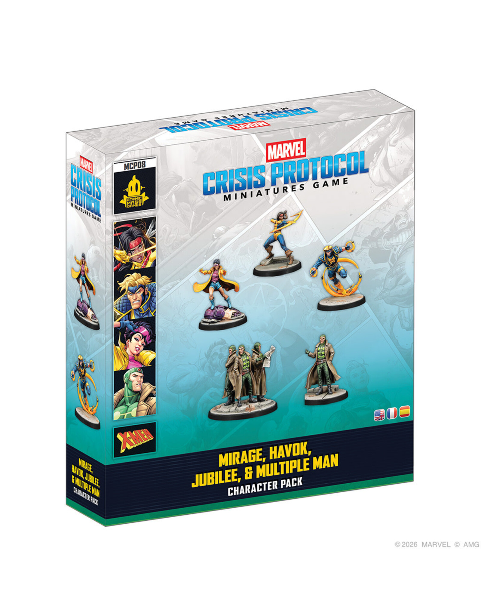 Marvel Crisis Protocol Marvel Crisis Protocol Mirage, Havok, Jubilee & Multiple Man COMING SOON