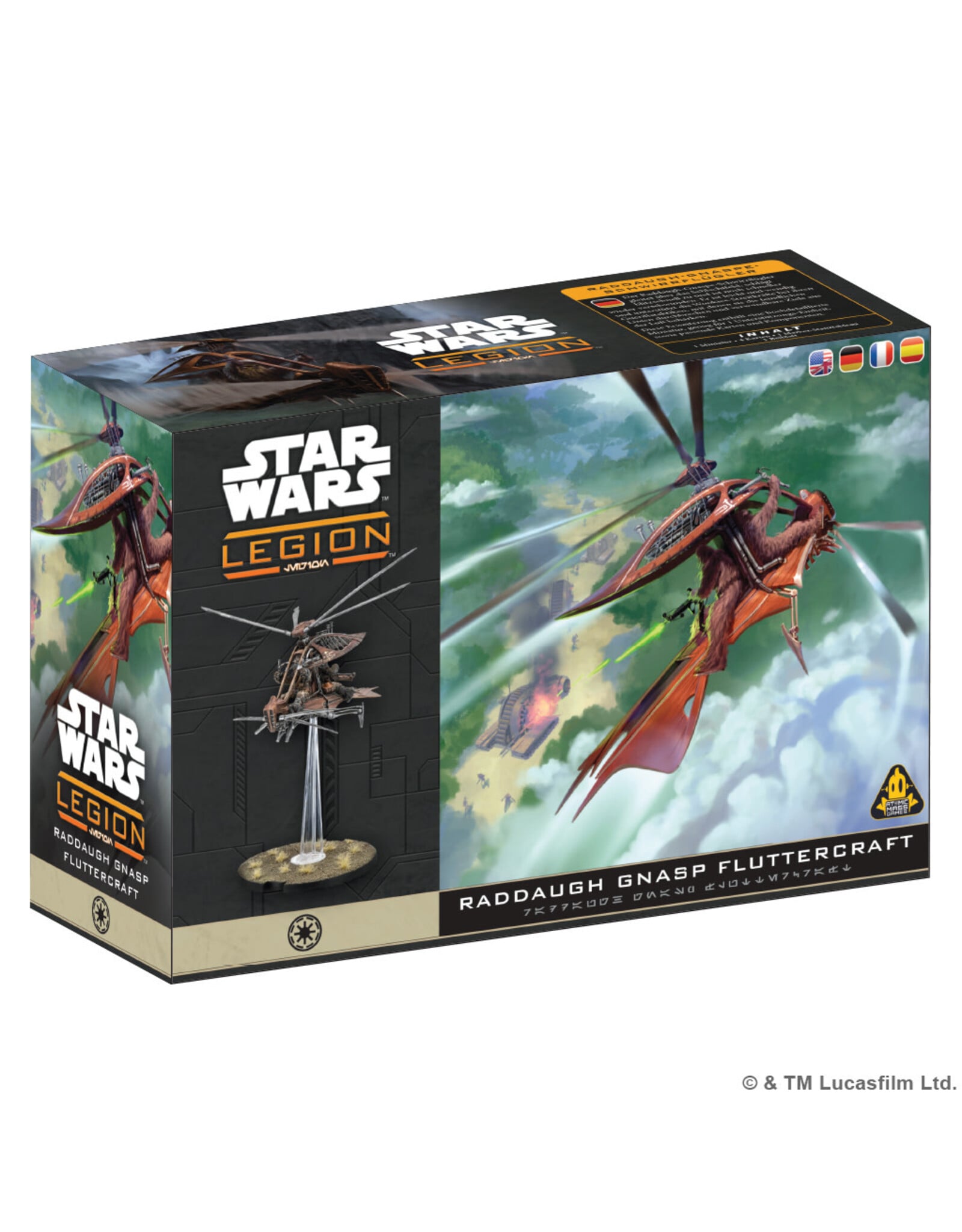 Star Wars Legion Star Wars Legion Raddaugh Gnasp Fluttercraft COMING SOON