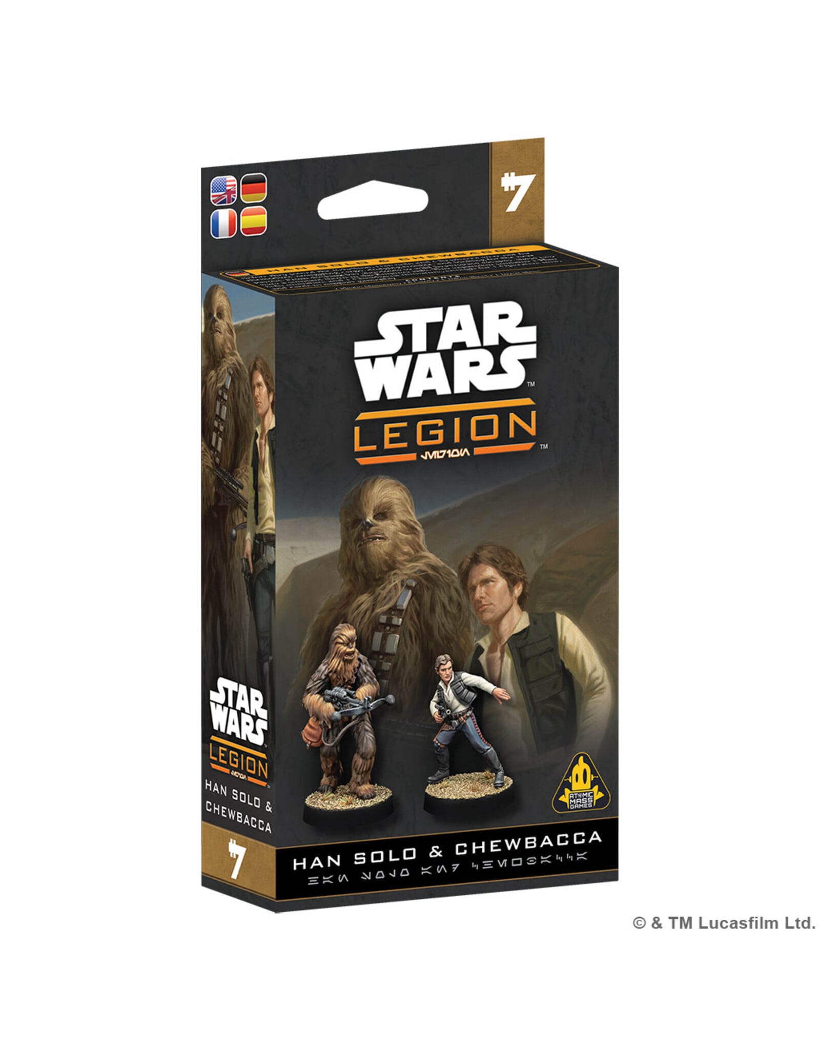 Star Wars Shatterpoint Star Wars Legion Scoundrel Han & Chewie COMING SOON