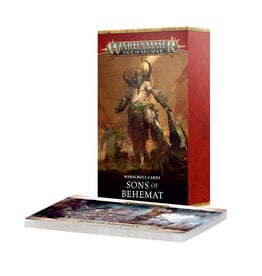 Games Workshop Warscroll Cards Sons Of Behemat PRE ORDERS ARRIVES 9.26.2026