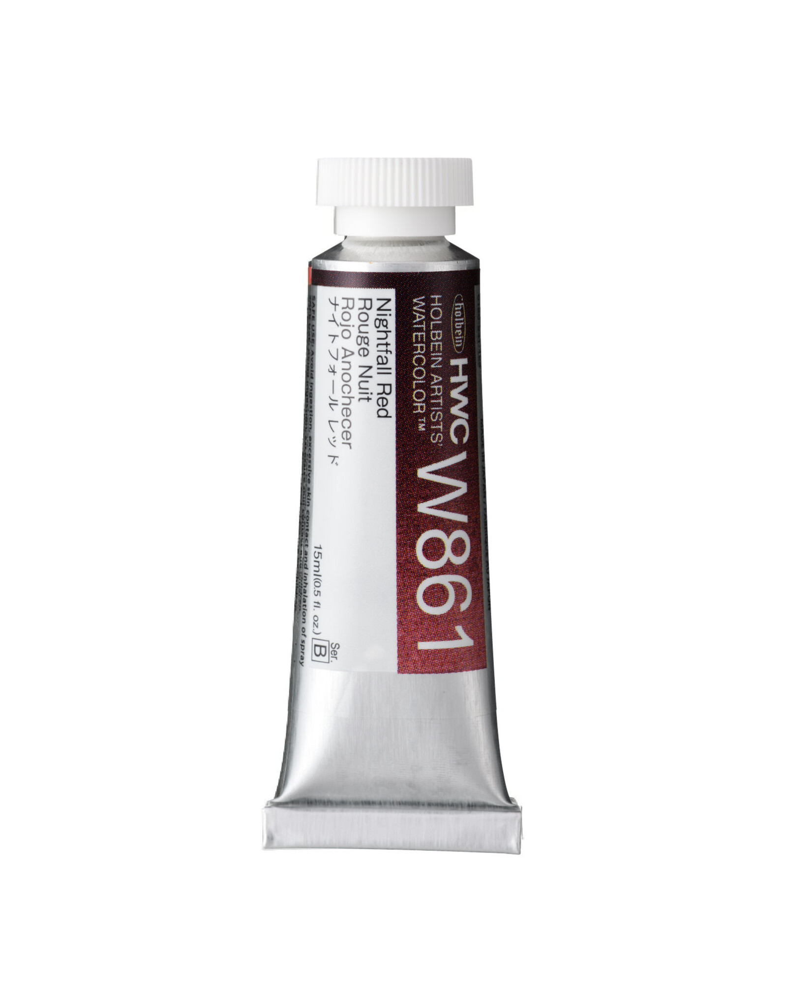 HOLBEIN Holbein Artist’s Watercolor, Nightfall Red 15ml