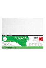 Daler-Rowney Simply Canvas Panels 12" x 16"  3 Pack