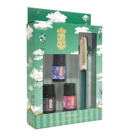 Ferris Wheel Press The Masque Resin Pen & Ink Set, Teal (F)