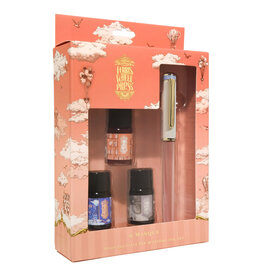 Ferris Wheel Press The Masque Resin Pen & Ink Set, Coral (F)